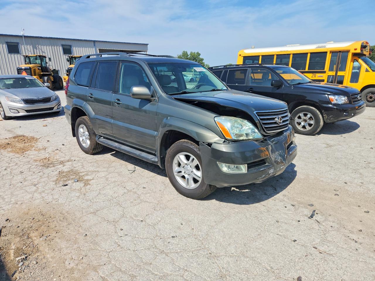 2006 Lexus Gx 470 Green vin: JTJBT20X360124097