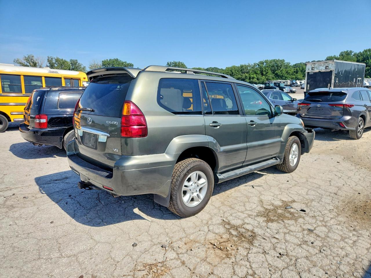 2006 Lexus Gx 470 Green vin: JTJBT20X360124097