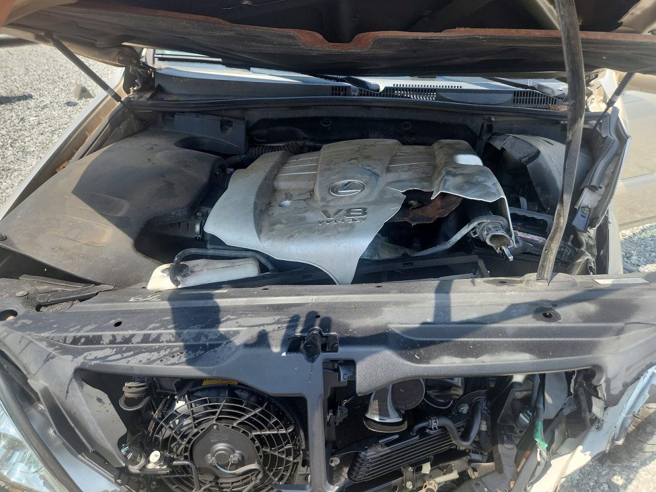 2007 Lexus Gx 470 Желто-коричневый vin: JTJBT20X370136476