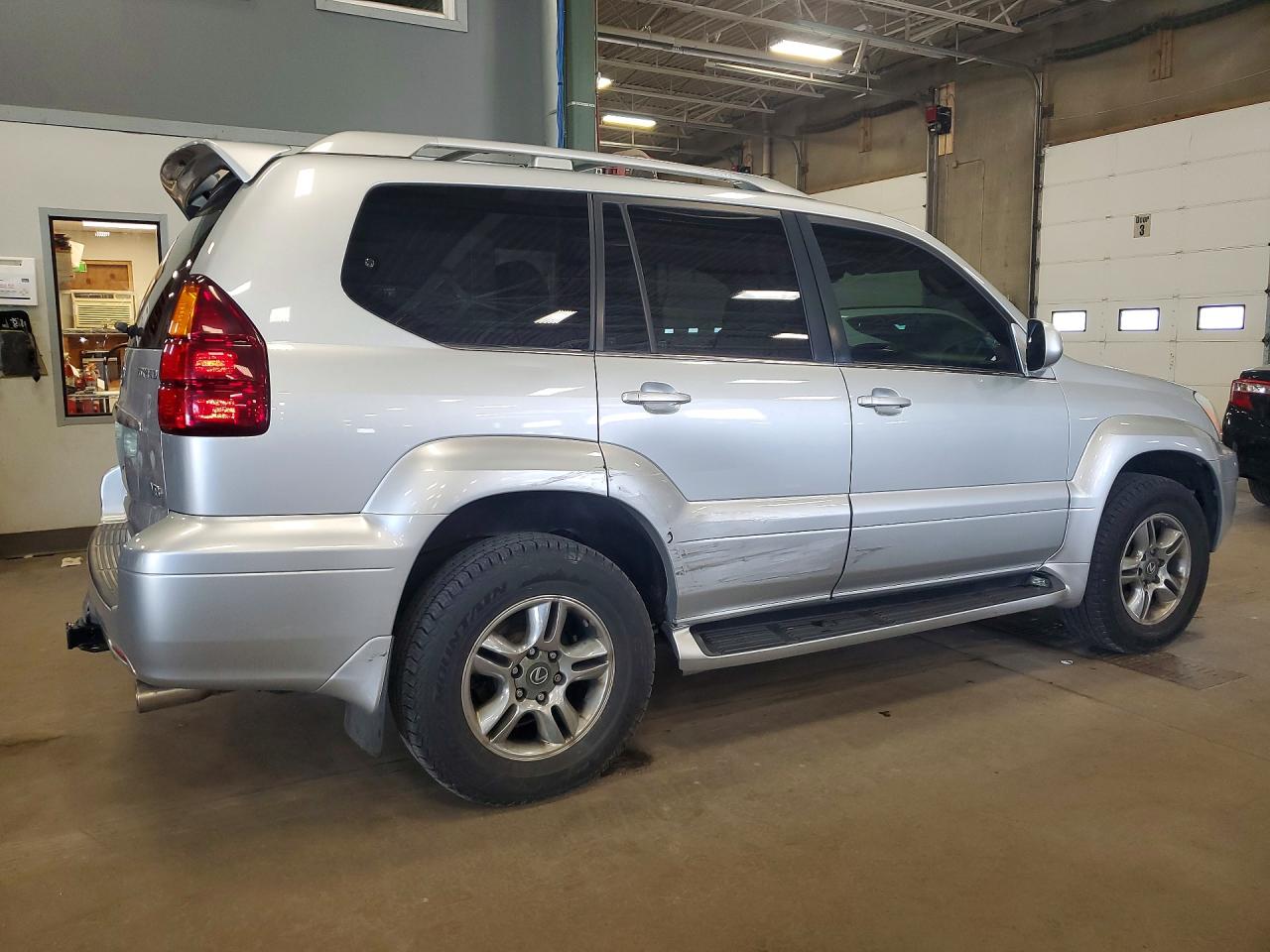 2007 Lexus Gx 470 Silver vin: JTJBT20X370138261