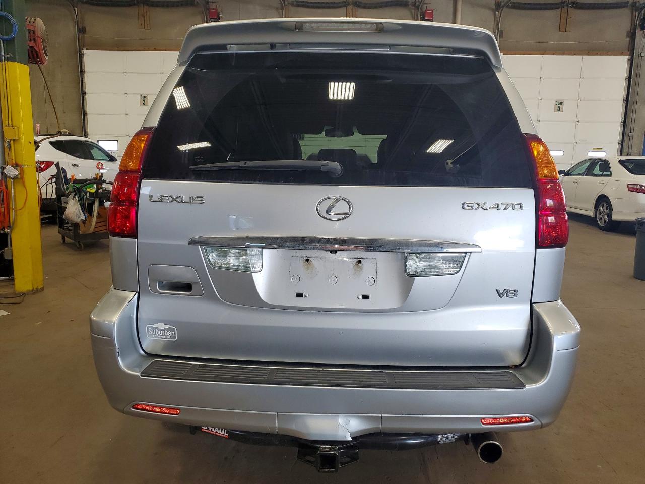 2007 Lexus Gx 470 Silver vin: JTJBT20X370138261