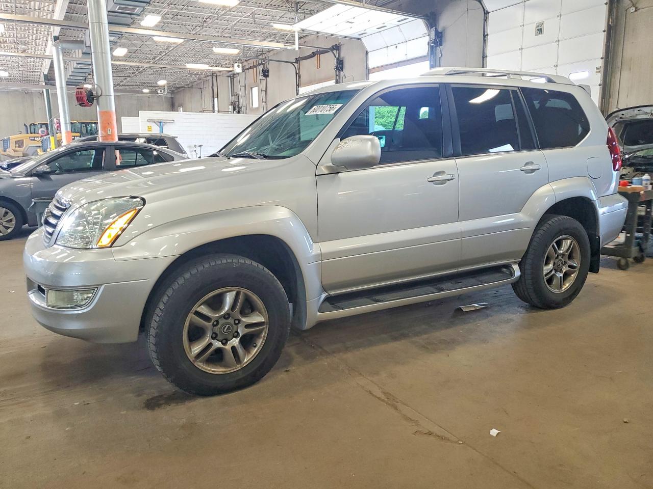 2007 Lexus Gx 470 Silver vin: JTJBT20X370138261