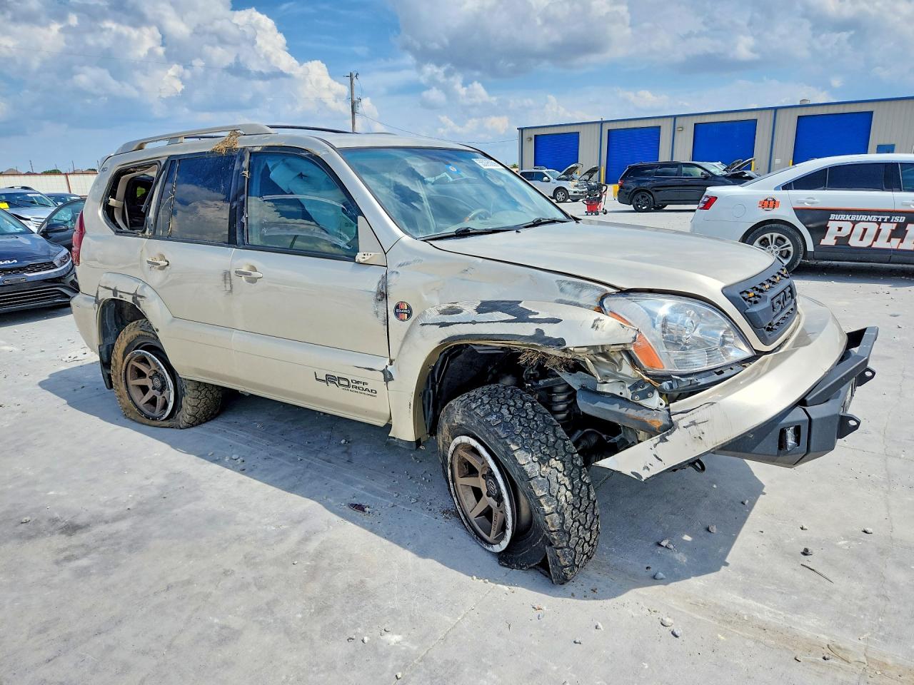 2007 Lexus Gx 470 Beige vin: JTJBT20X370141676