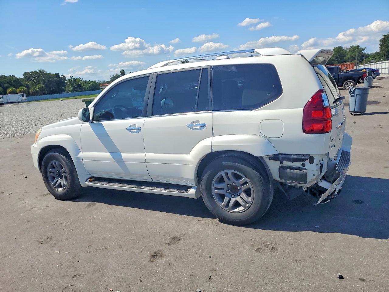 2008 Lexus Gx 470 White vin: JTJBT20X380151612