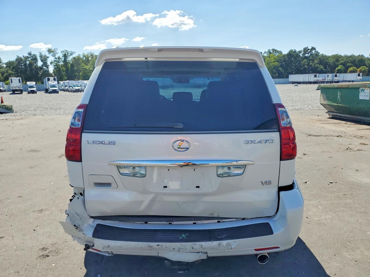 2008 Lexus Gx 470 White vin: JTJBT20X380151612