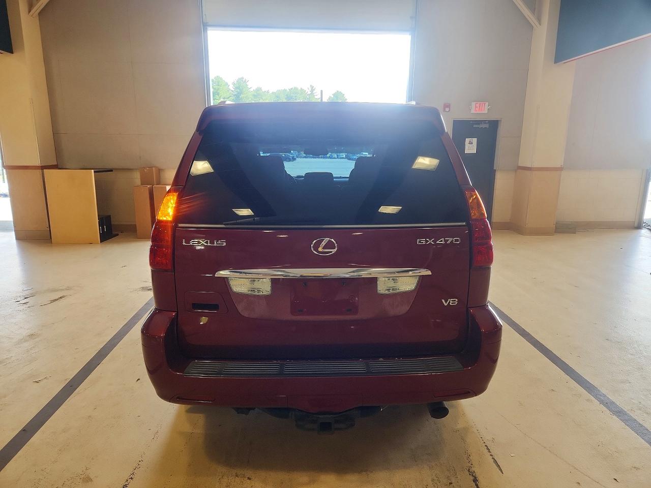 2008 Lexus Gx 470 Красный vin: JTJBT20X380155644