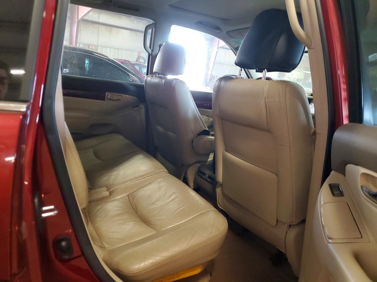 2008 Lexus Gx 470 Burgundy vin: JTJBT20X380164568