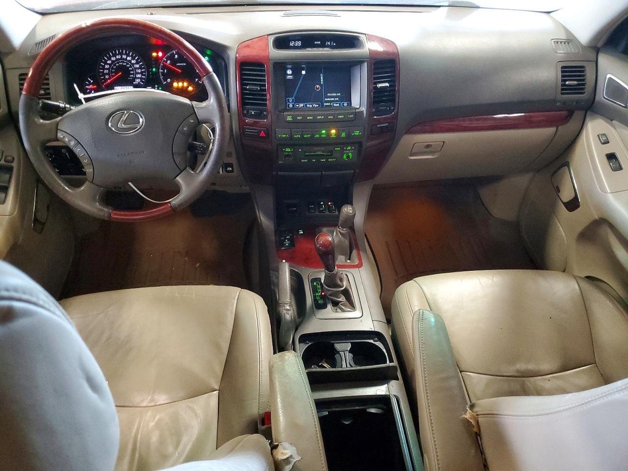 2008 Lexus Gx 470 Burgundy vin: JTJBT20X380164568