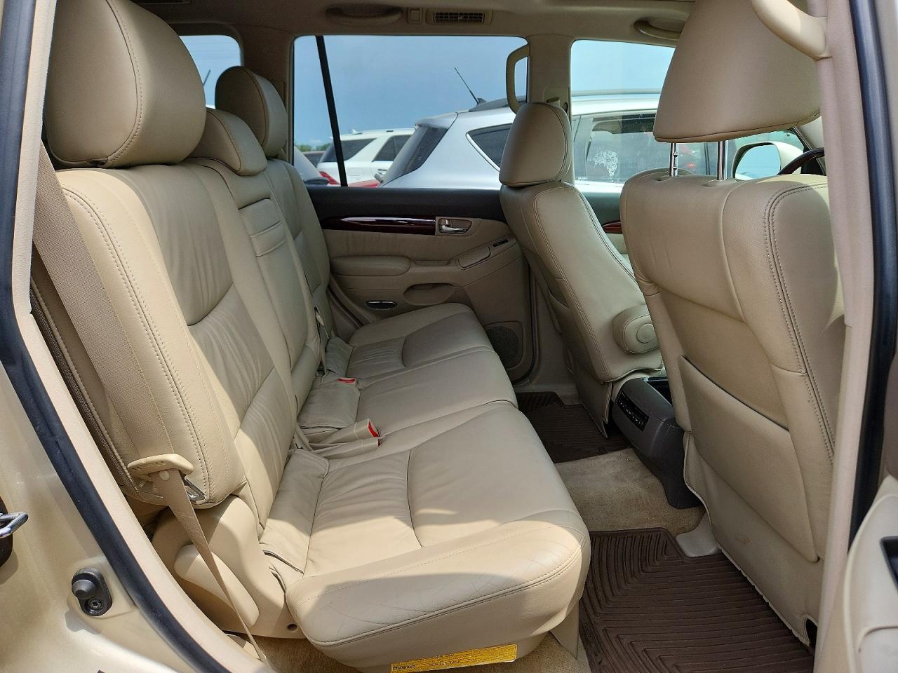 2008 Lexus Gx 470 Beige vin: JTJBT20X380170354