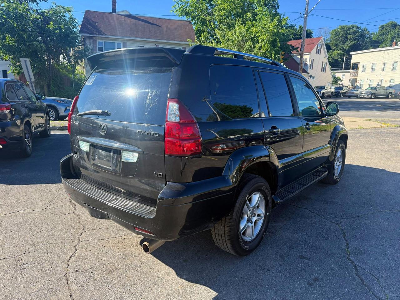 2008 Lexus Gx 470 Black vin: JTJBT20X380170905