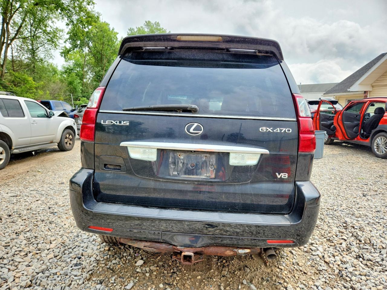 2009 Lexus Gx 470 Черный vin: JTJBT20X390173398