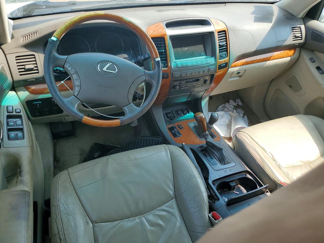 2003 Lexus Gx 470 Silver vin: JTJBT20X430009018