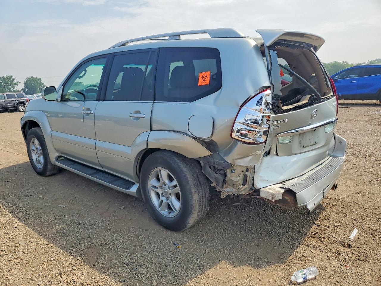 2003 Lexus Gx 470 Silver vin: JTJBT20X430009018