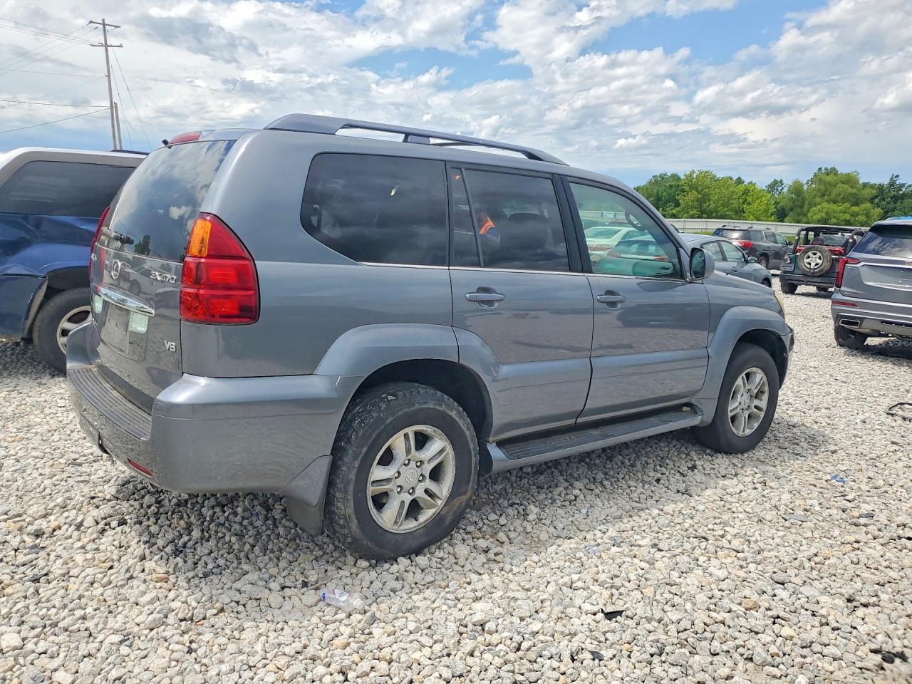 2003 Lexus Gx 470 Gray vin: JTJBT20X430009522