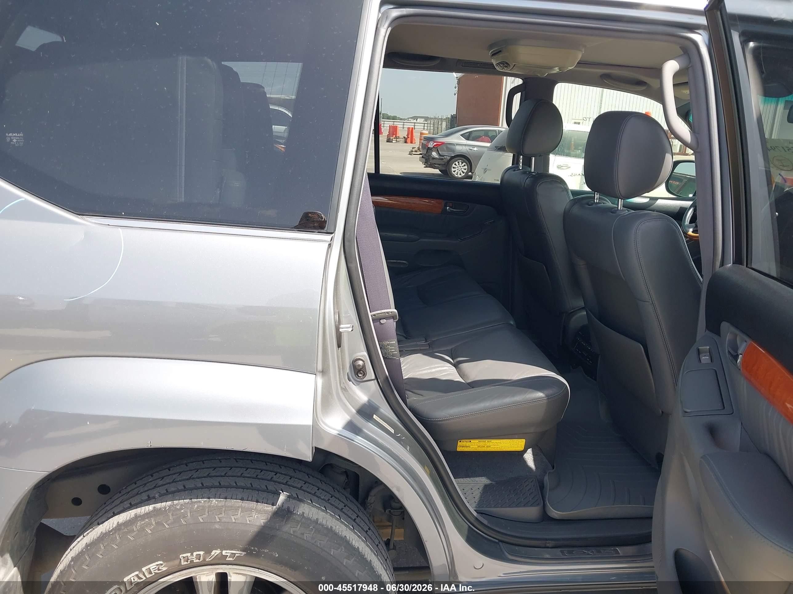 2004 Lexus Gx 470   Gray vin: JTJBT20X440049536