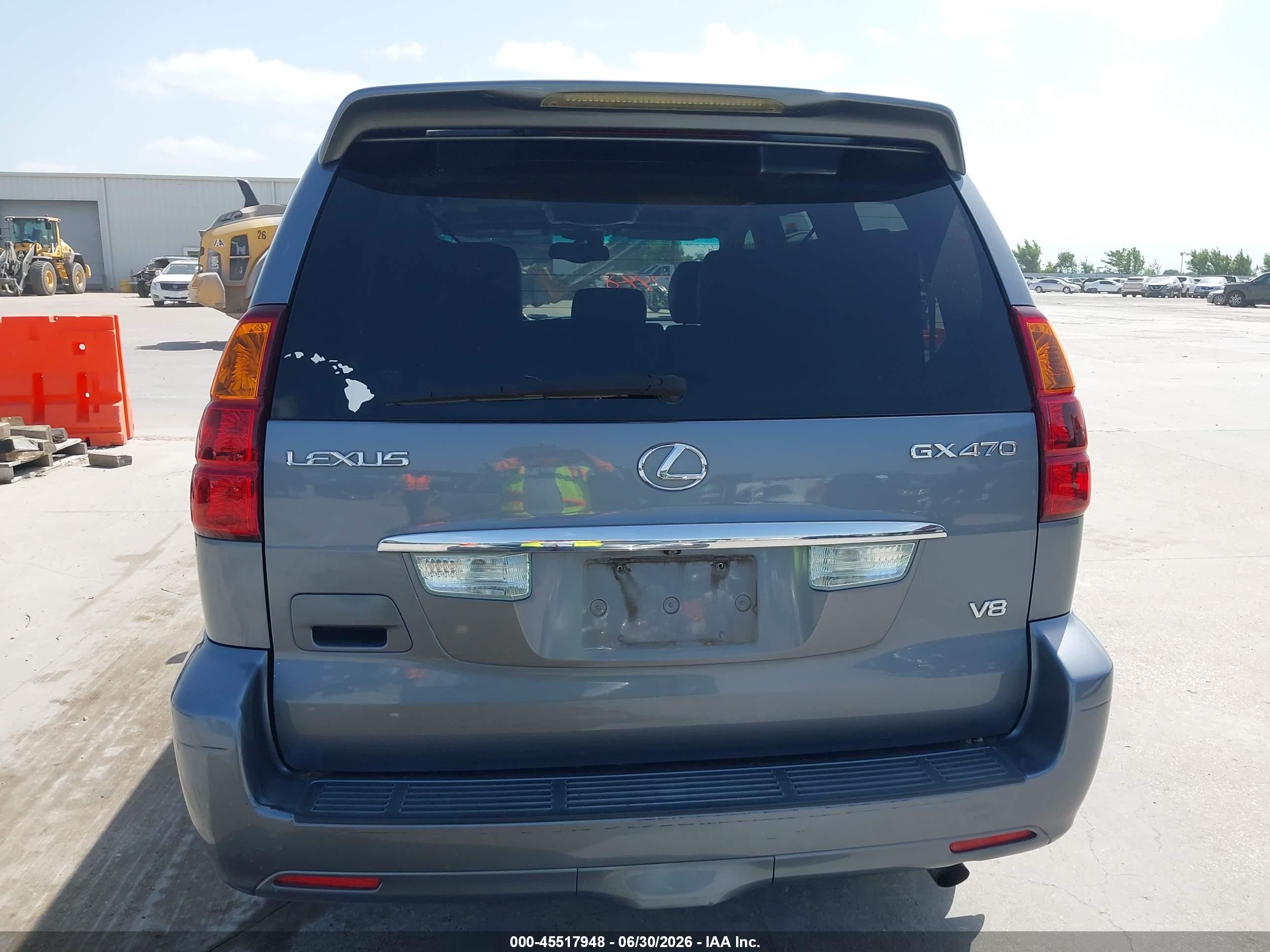 2004 Lexus Gx 470   Gray vin: JTJBT20X440049536