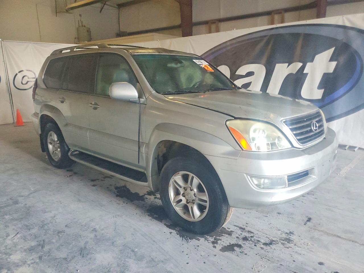 2004 Lexus Gx 470 Base Silver vin: JTJBT20X440052355