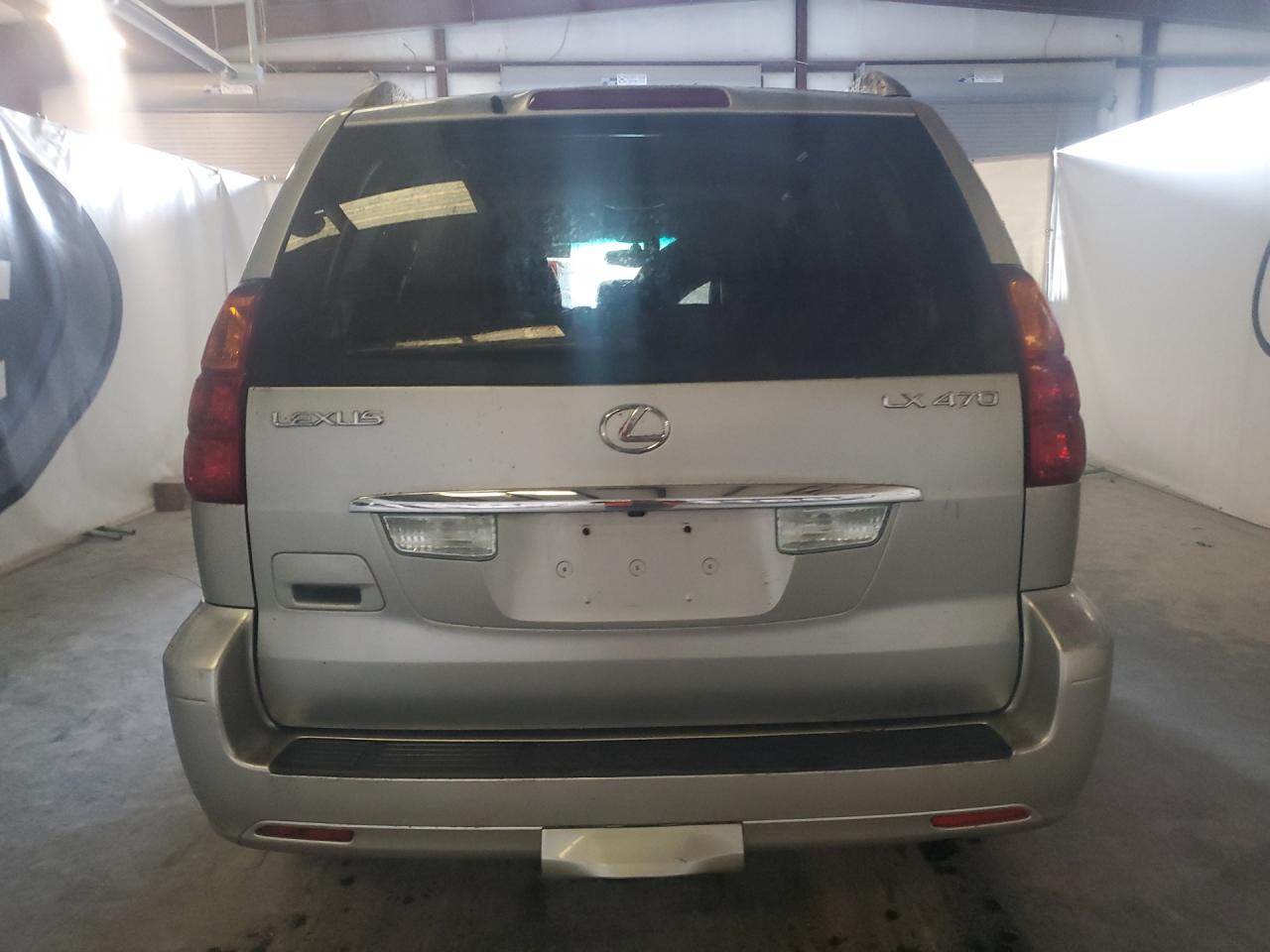 2004 Lexus Gx 470 Base Silver vin: JTJBT20X440052355 Damage: Rear Bumper, Multiple Scratches Heavy, 4