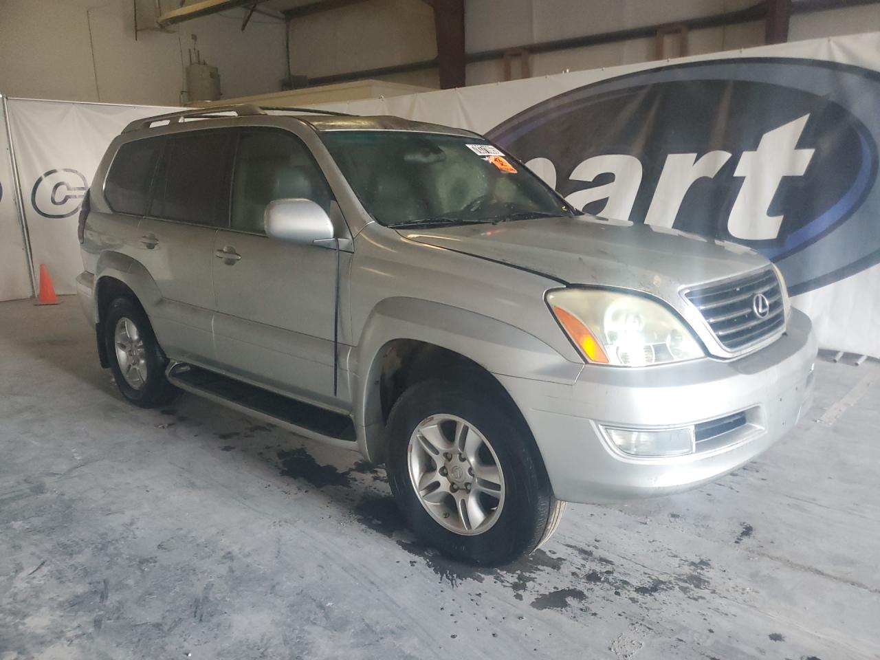2004 Lexus Gx 470 Base Silver vin: JTJBT20X440052355 Damage: Right Head Lamp, Faded, Repair Required