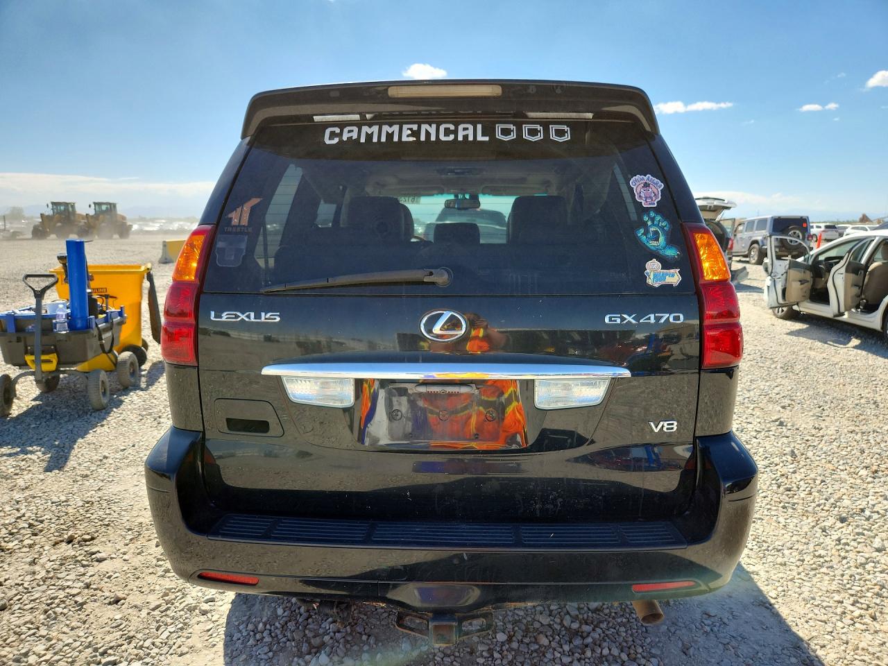 2004 Lexus Gx 470 Black vin: JTJBT20X440056874