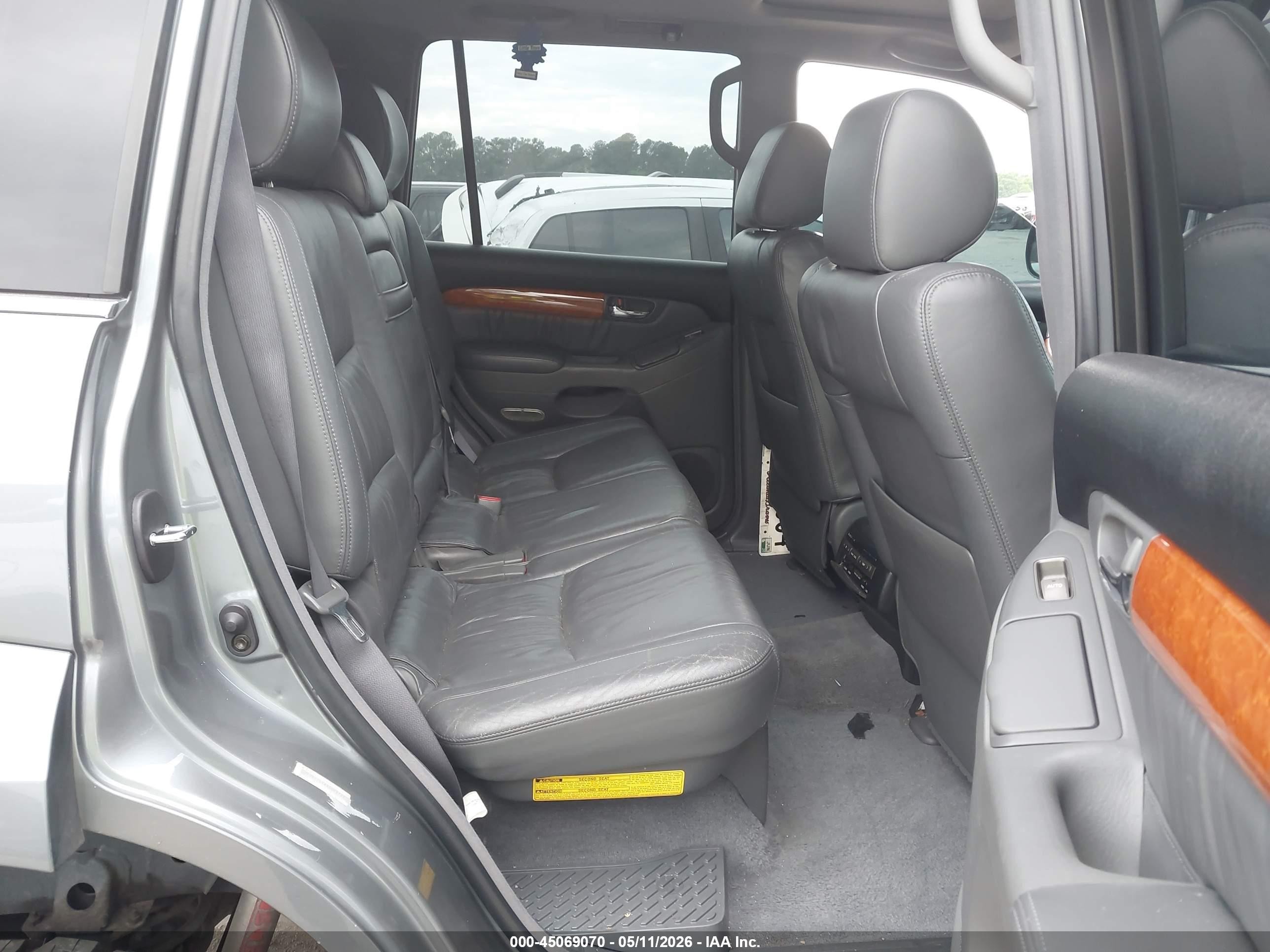 2004 Lexus Gx 470   Gray vin: JTJBT20X440063727