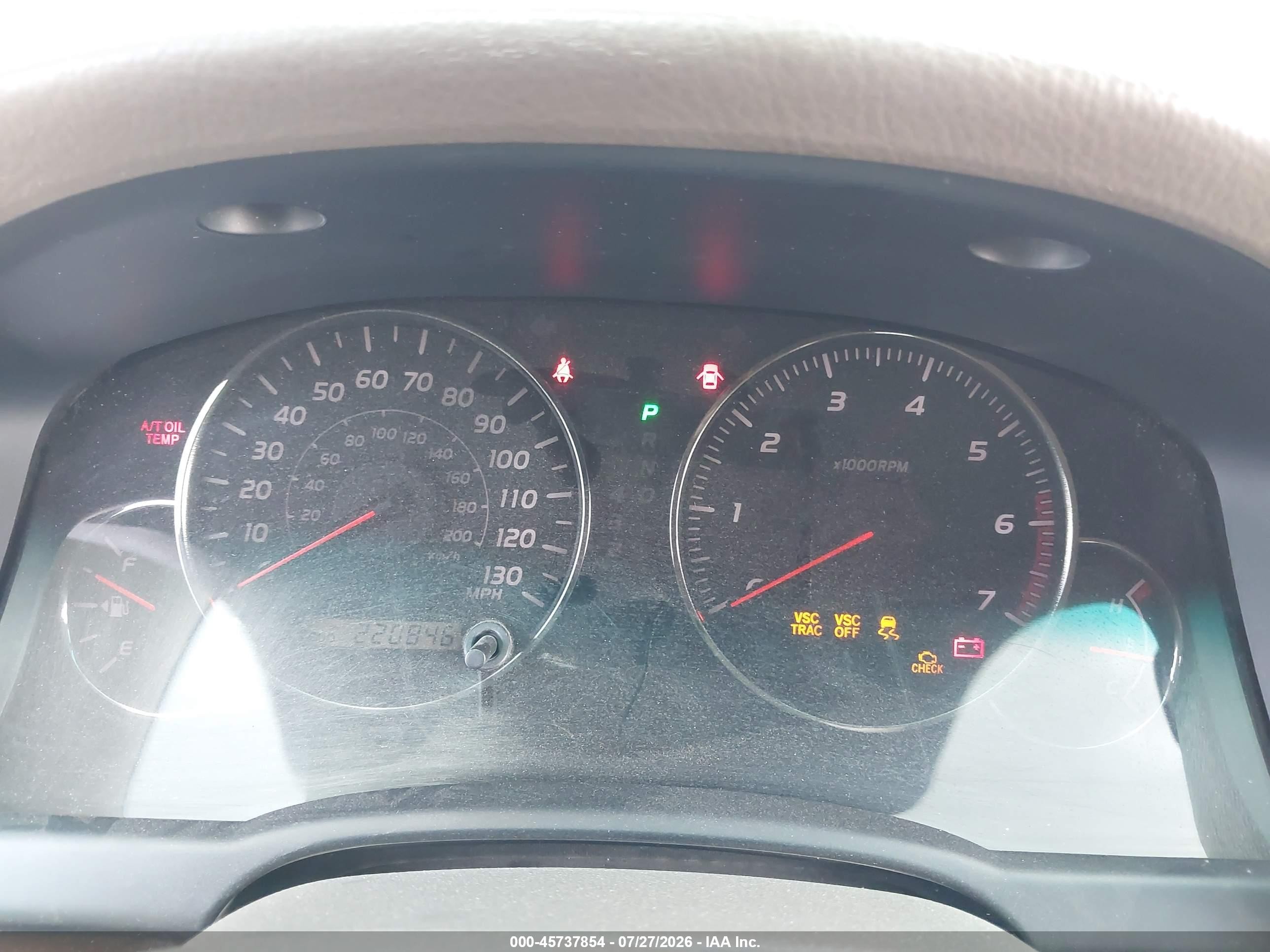 2005 Lexus Gx 470   Black vin: JTJBT20X450071120
