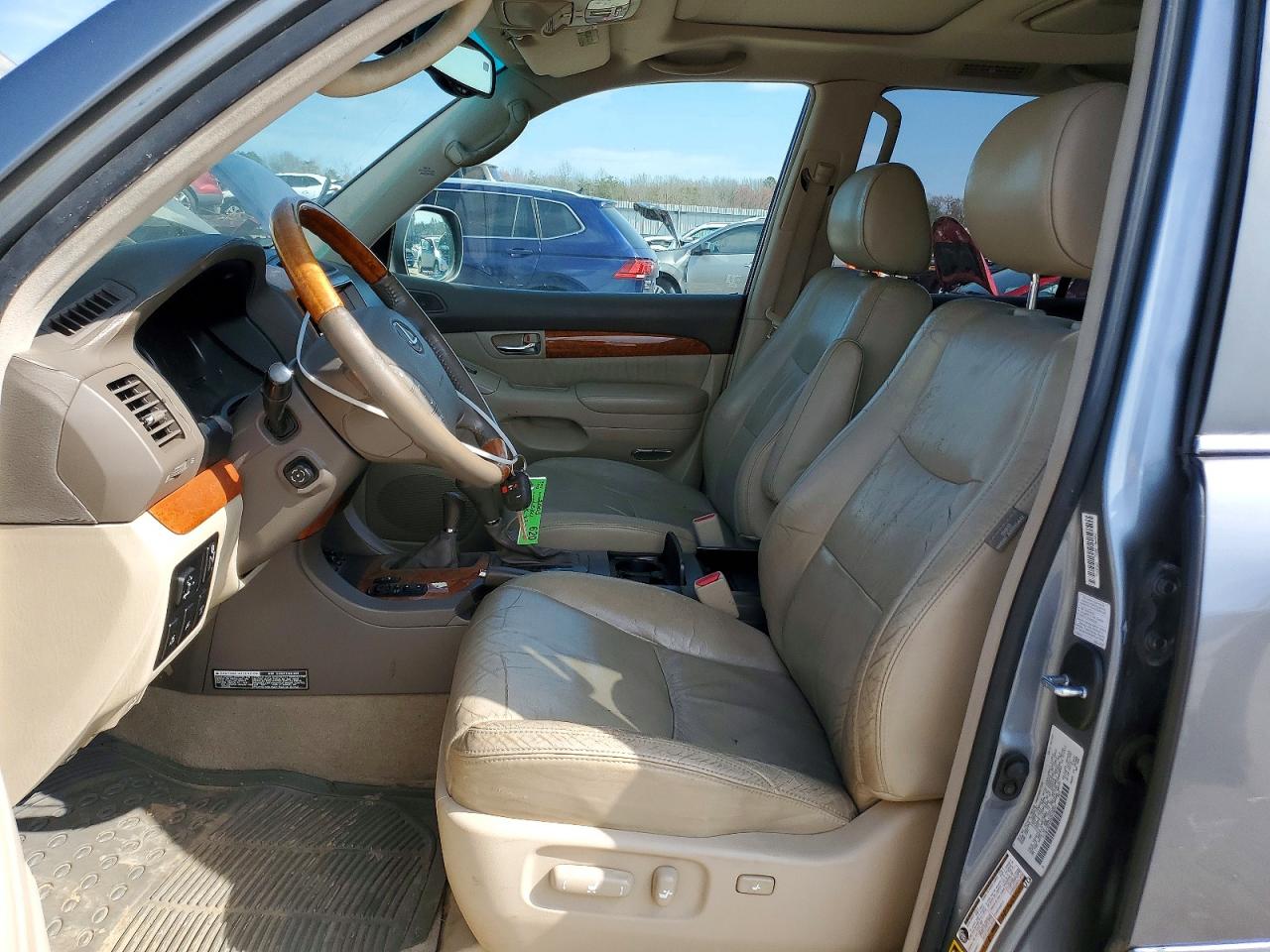 2005 Lexus Gx 470 Base Gray vin: JTJBT20X450079847