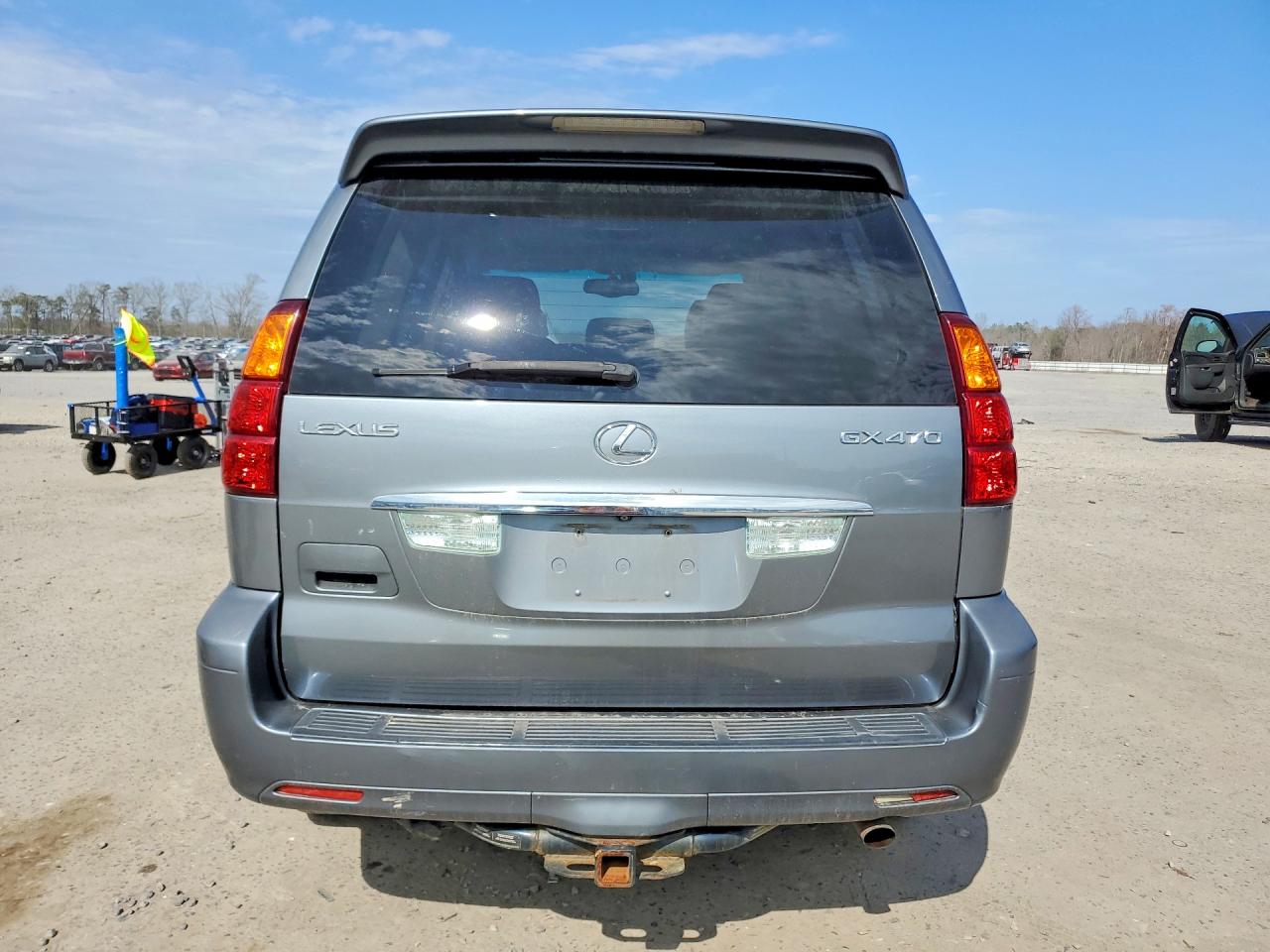 2005 Lexus Gx 470 Base Gray vin: JTJBT20X450079847