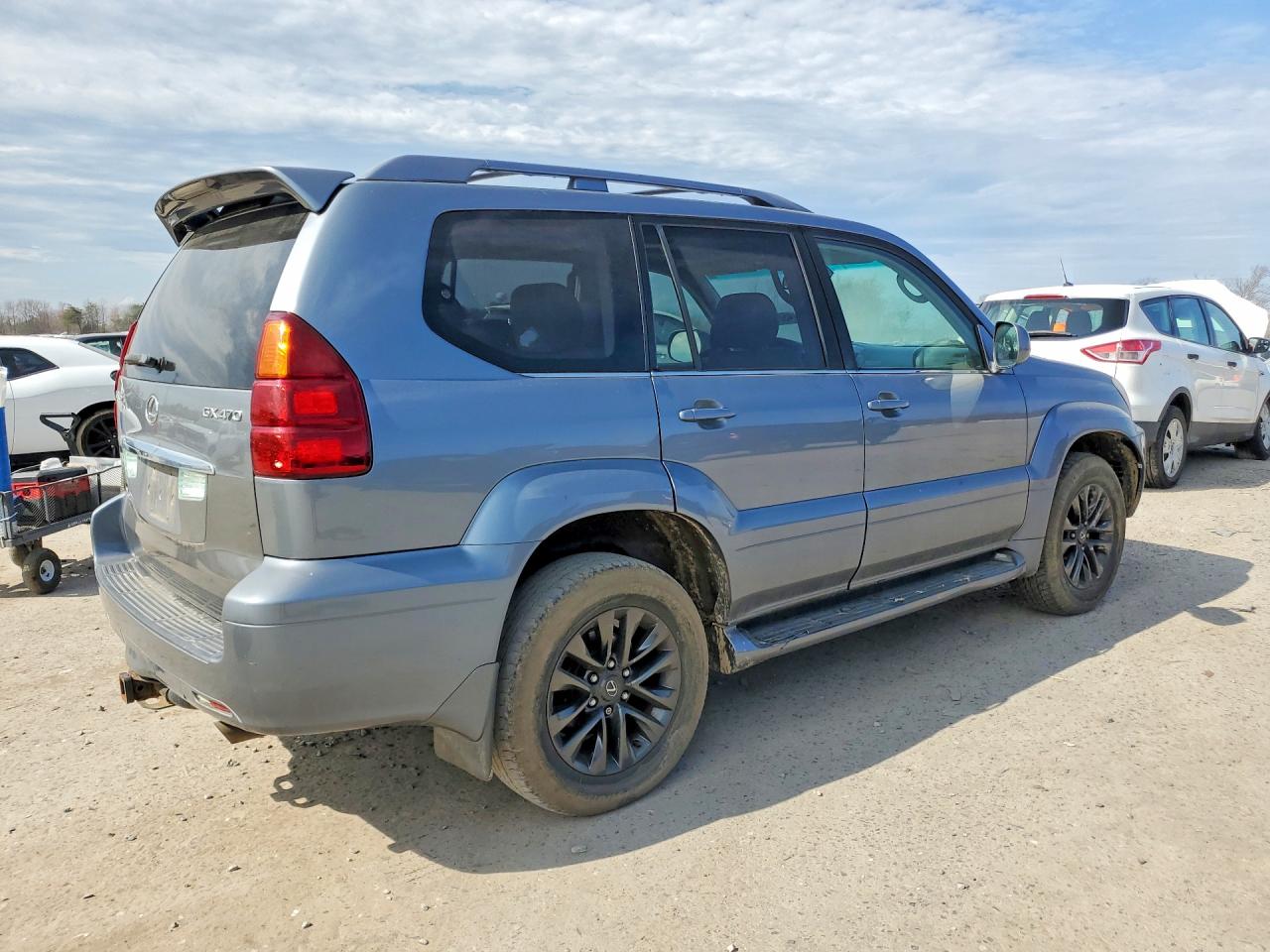 2005 Lexus Gx 470 Base Gray vin: JTJBT20X450079847