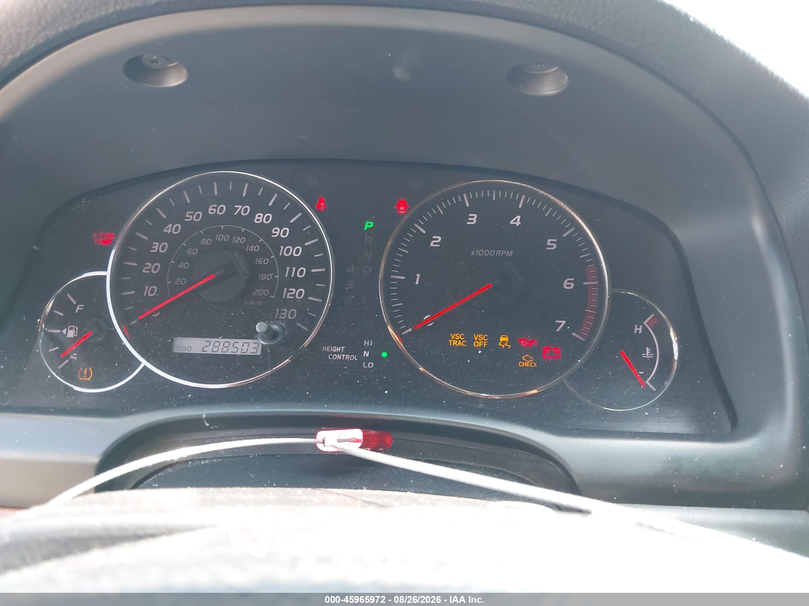 2005 Lexus Gx 470 Gray vin: JTJBT20X450084837
