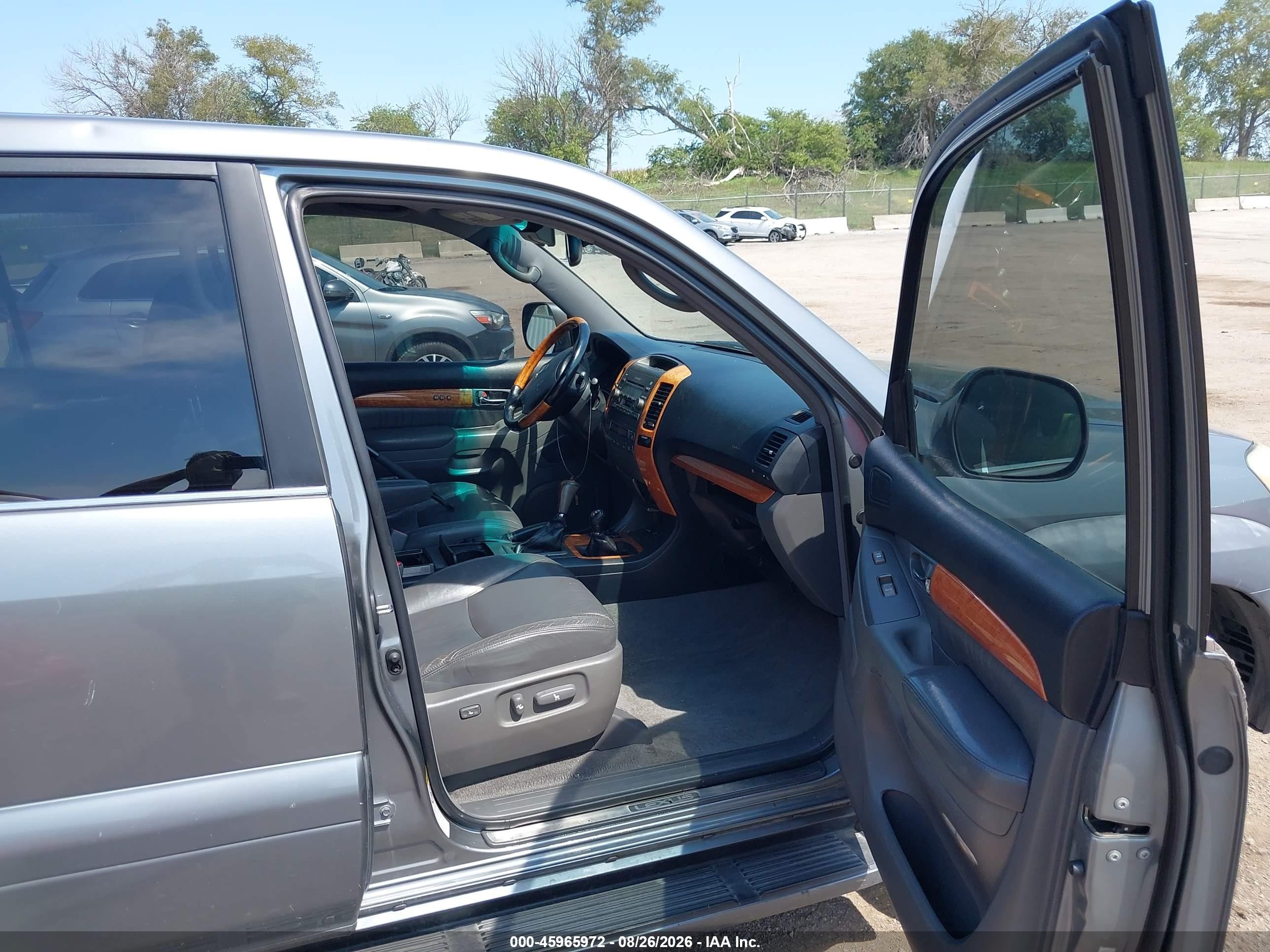 2005 Lexus Gx 470 Gray vin: JTJBT20X450084837