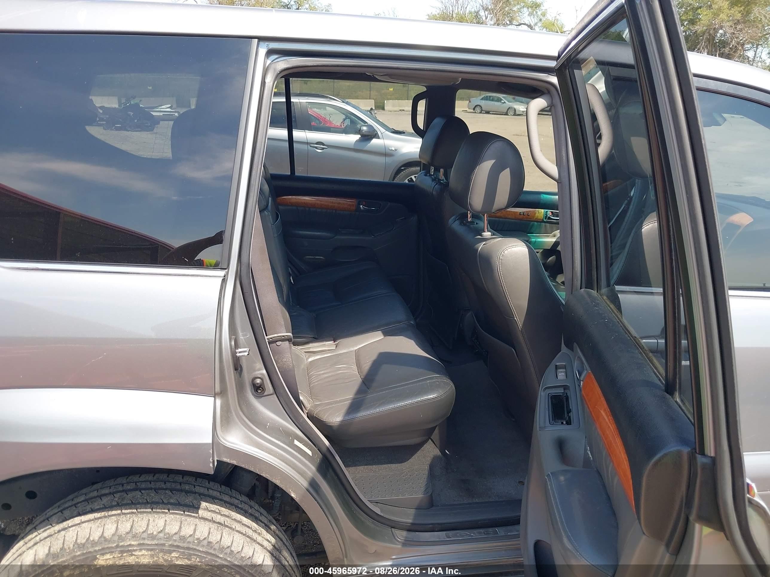 2005 Lexus Gx 470 Gray vin: JTJBT20X450084837