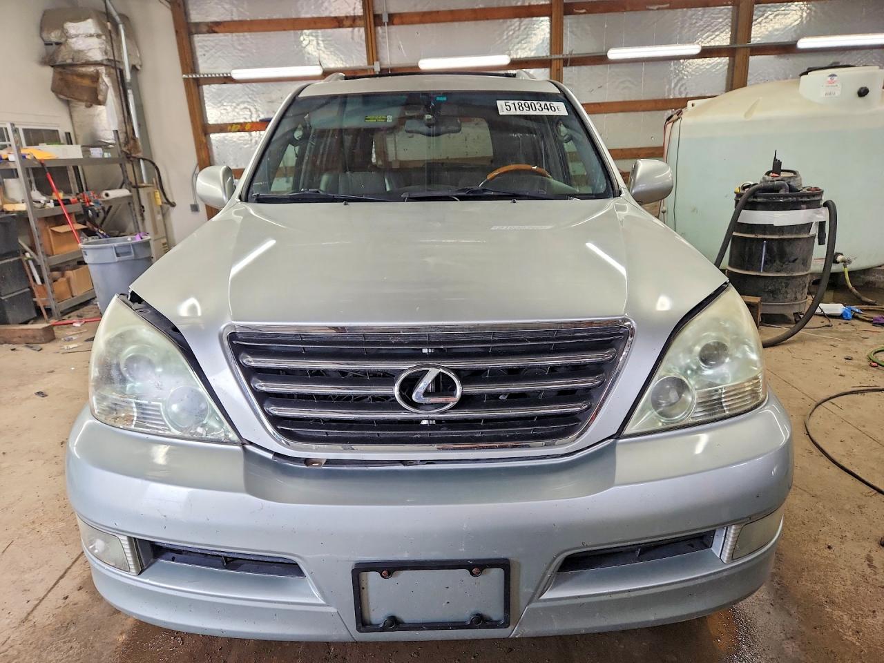 2005 Lexus Gx 470 Silver vin: JTJBT20X450093280