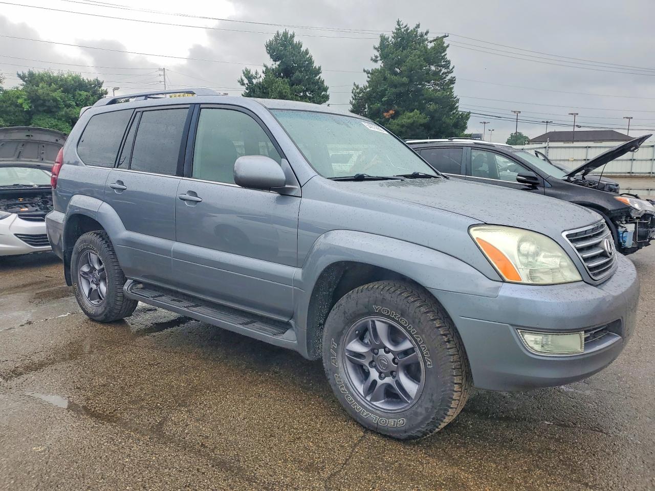 2005 Lexus Gx 470 Silver vin: JTJBT20X450094607