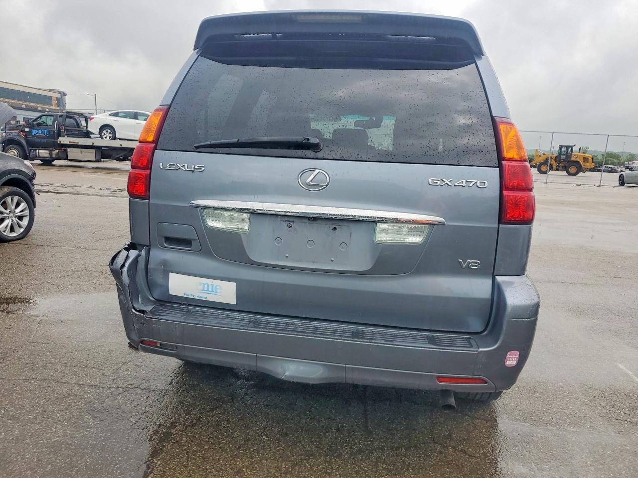 2005 Lexus Gx 470 Silver vin: JTJBT20X450094607