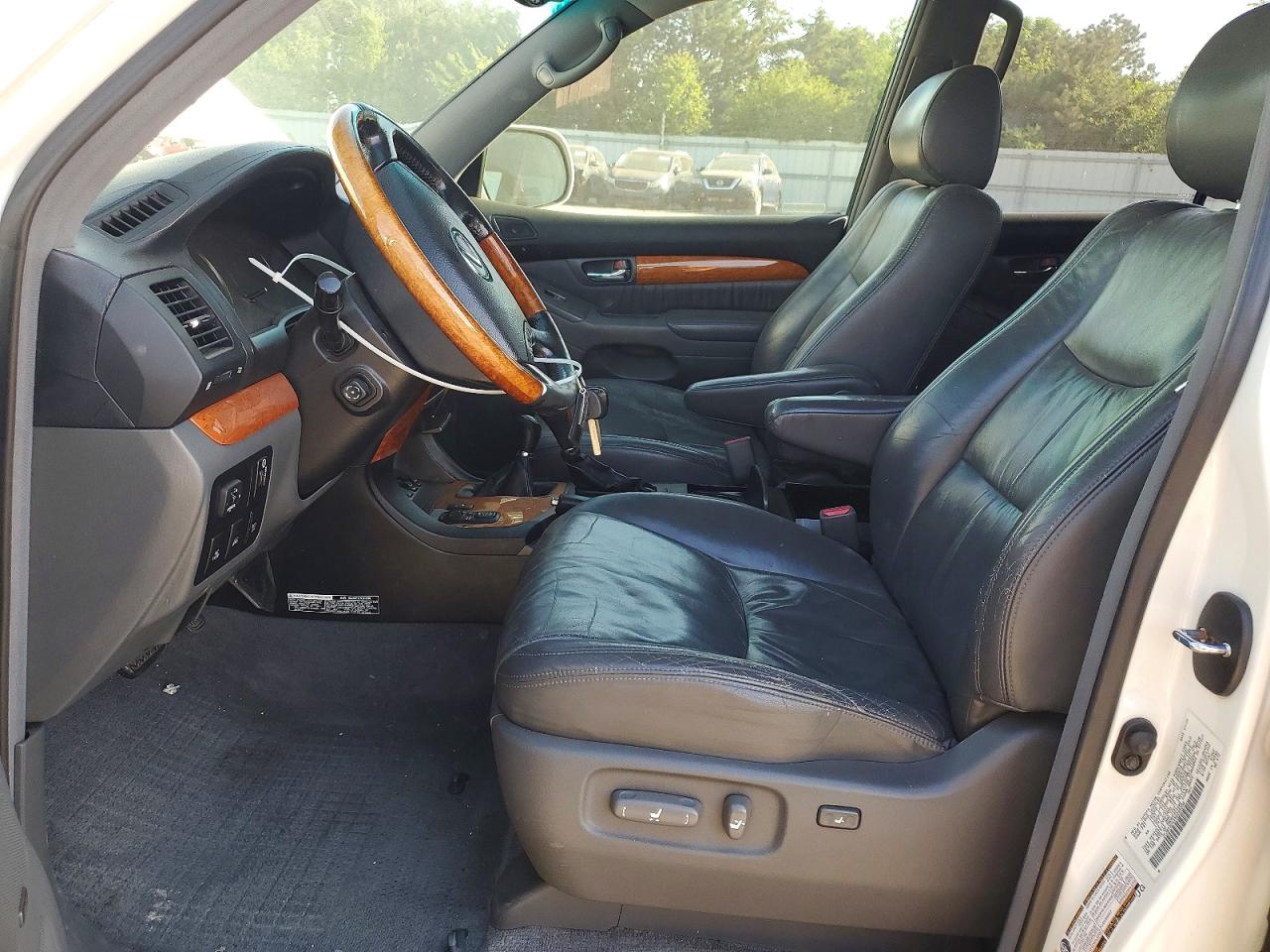 2005 Lexus Gx 470 White vin: JTJBT20X450095398