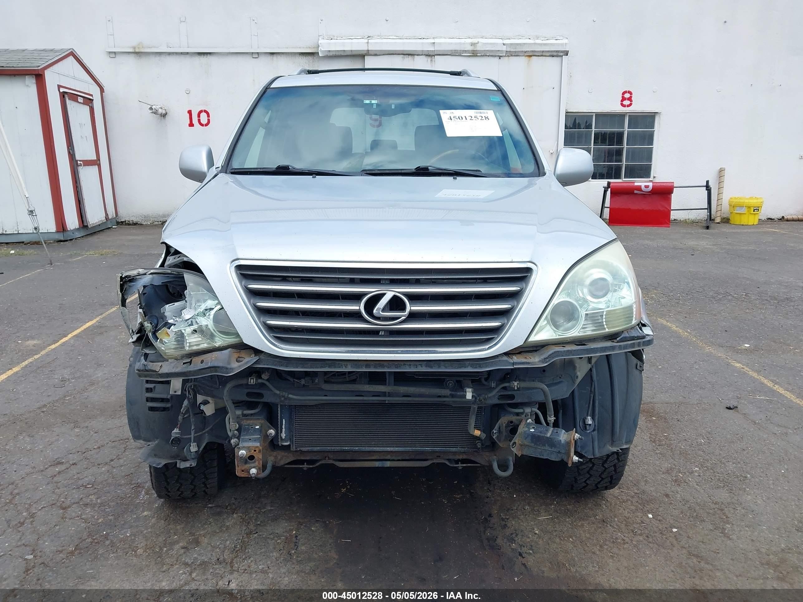2006 Lexus Gx 470   Silver vin: JTJBT20X460097590
