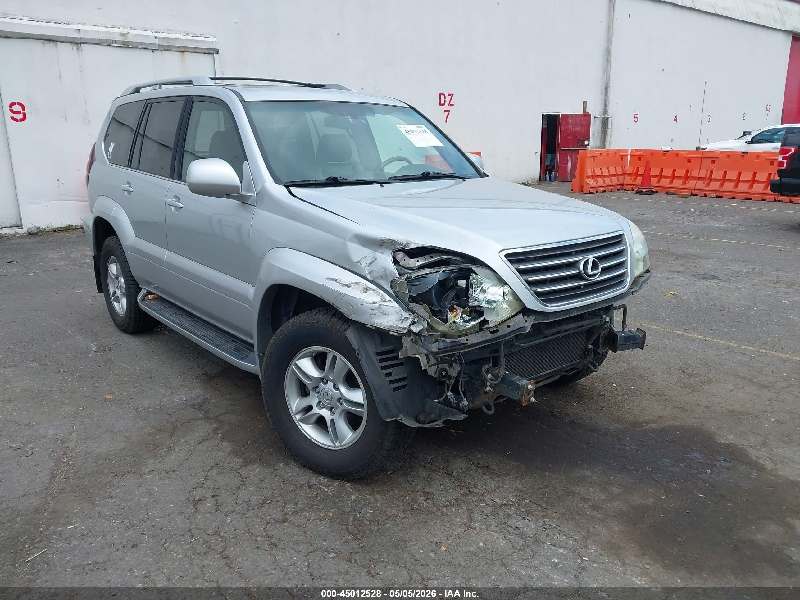 2006 Lexus Gx 470   Silver vin: JTJBT20X460097590