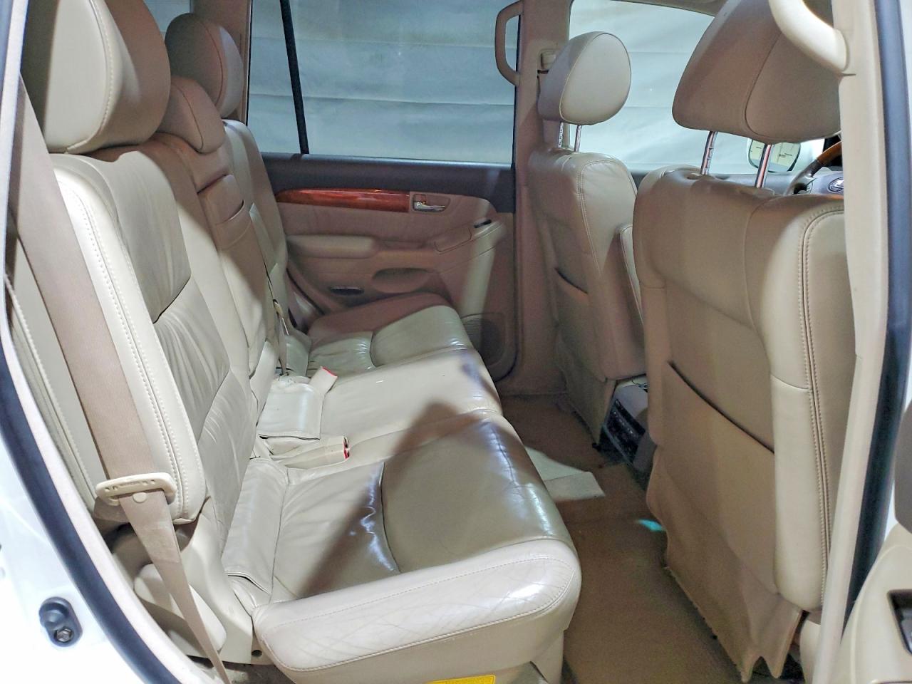 2006 Lexus Gx 470 White vin: JTJBT20X460101198