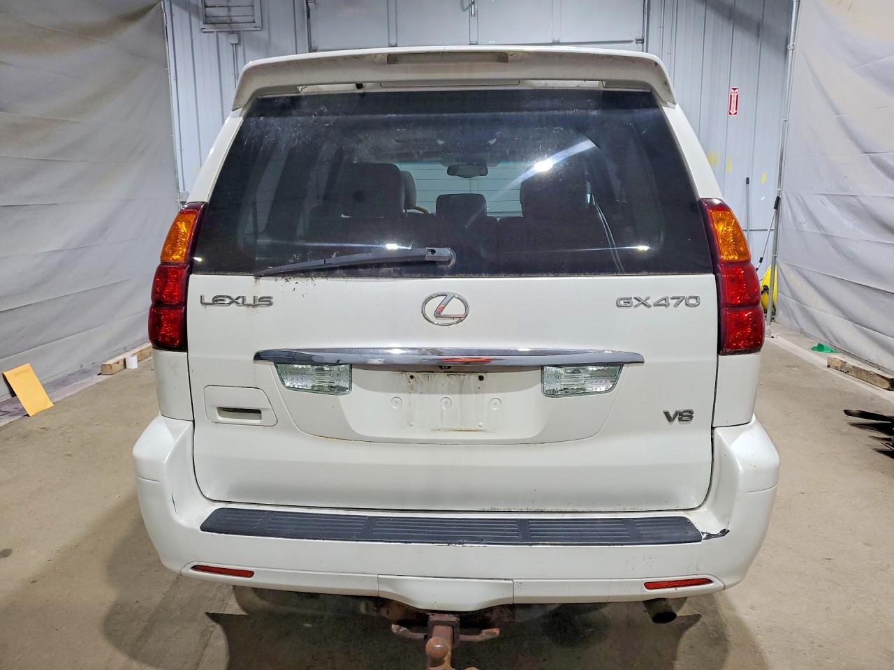 2006 Lexus Gx 470 White vin: JTJBT20X460101198