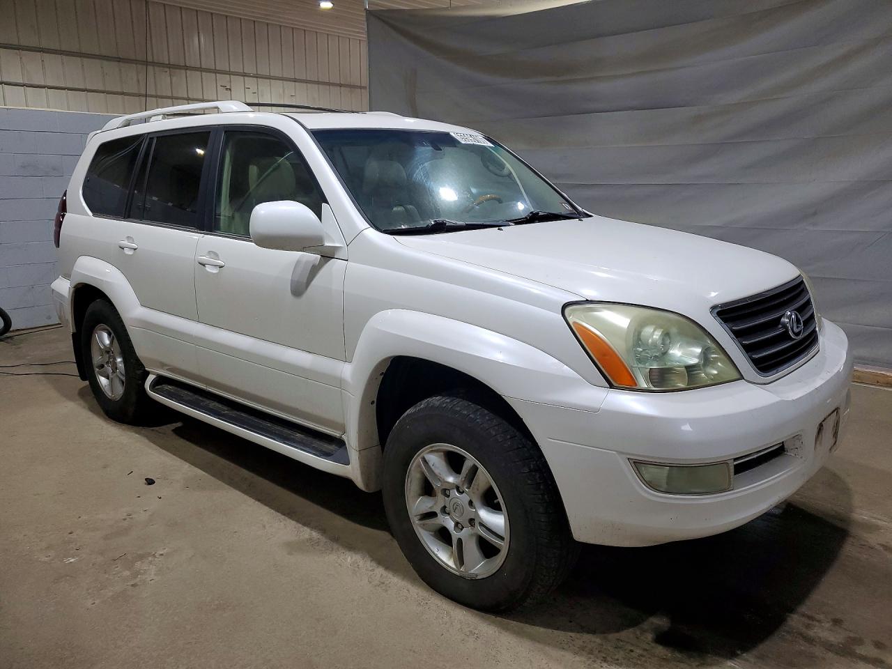 2006 Lexus Gx 470 White vin: JTJBT20X460101198