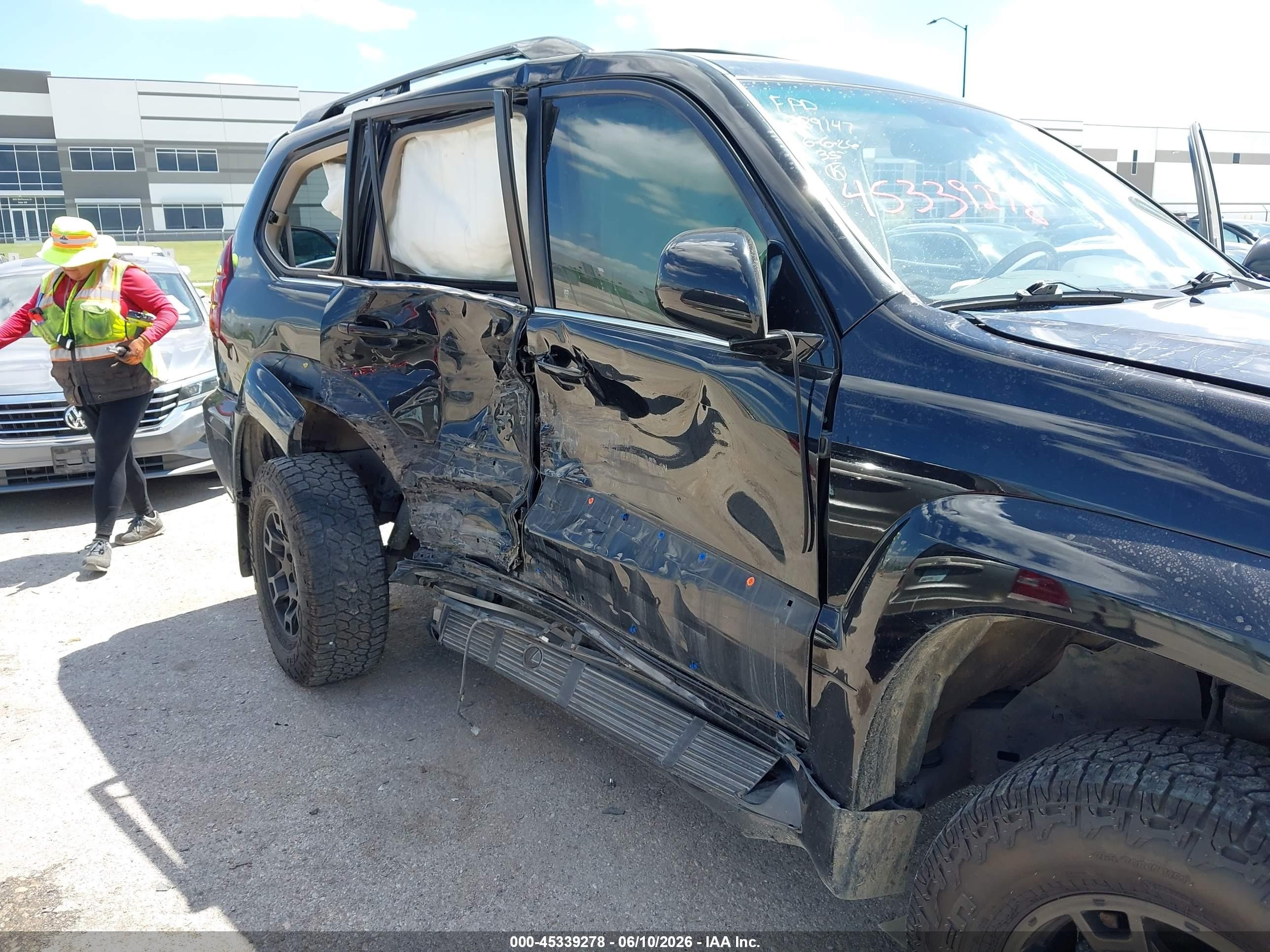 2006 Lexus Gx 470   Черный vin: JTJBT20X460102898