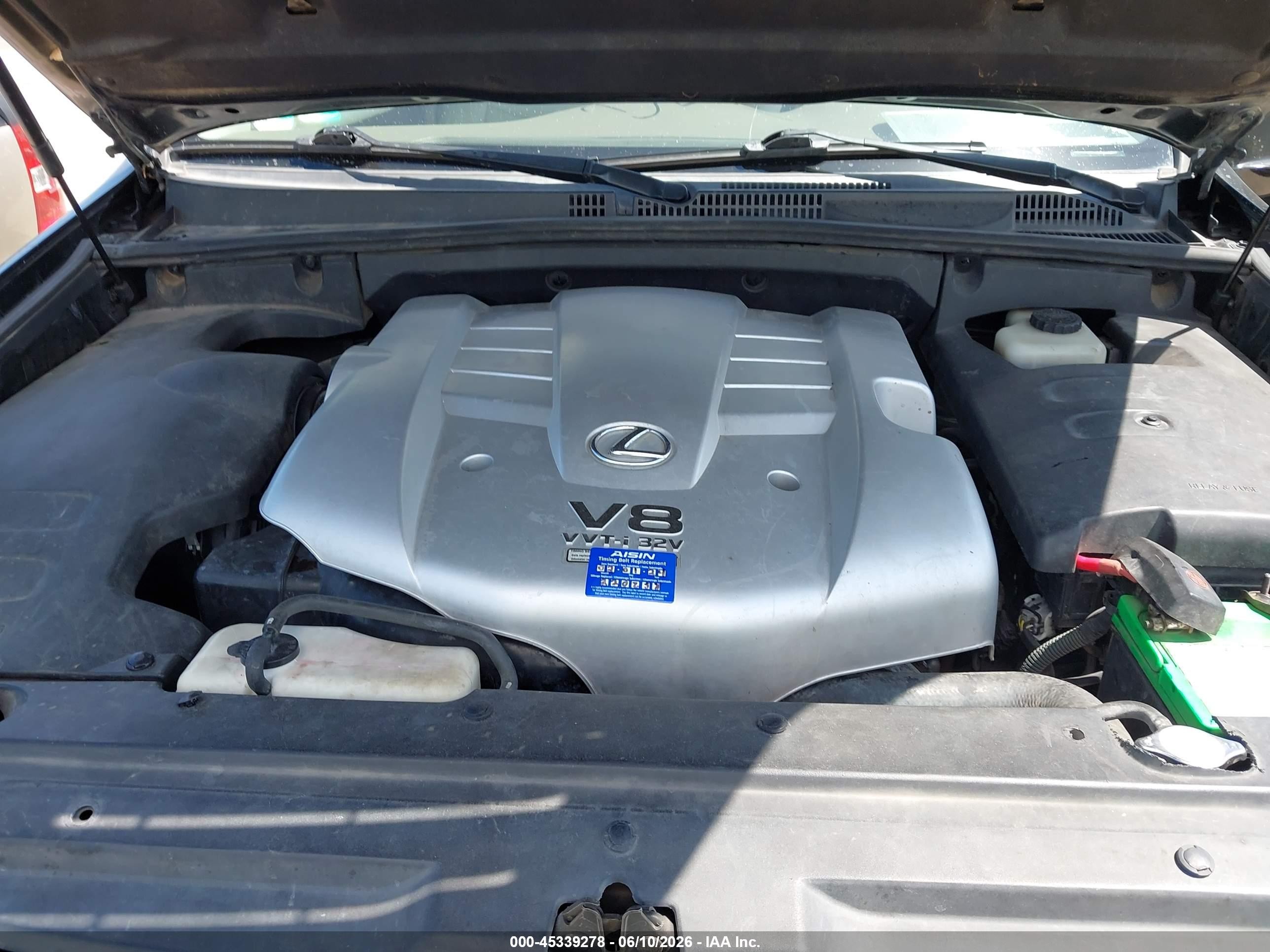 2006 Lexus Gx 470   Черный vin: JTJBT20X460102898