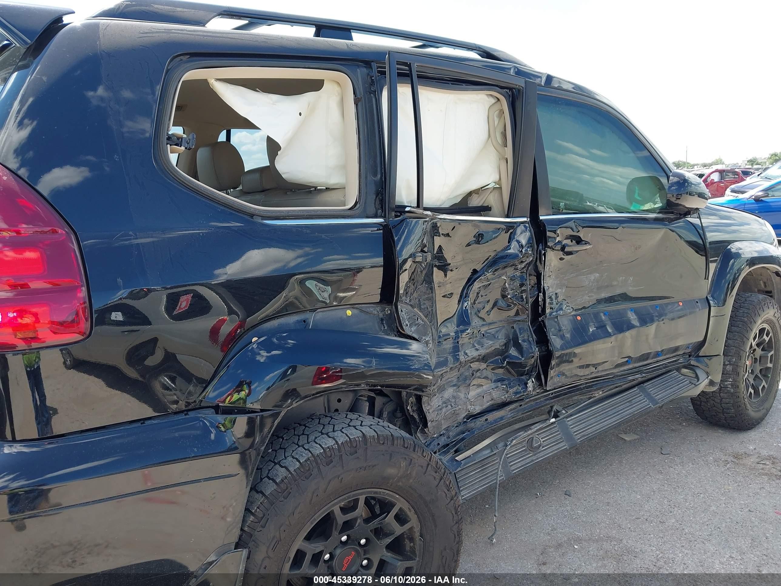 2006 Lexus Gx 470   Черный vin: JTJBT20X460102898
