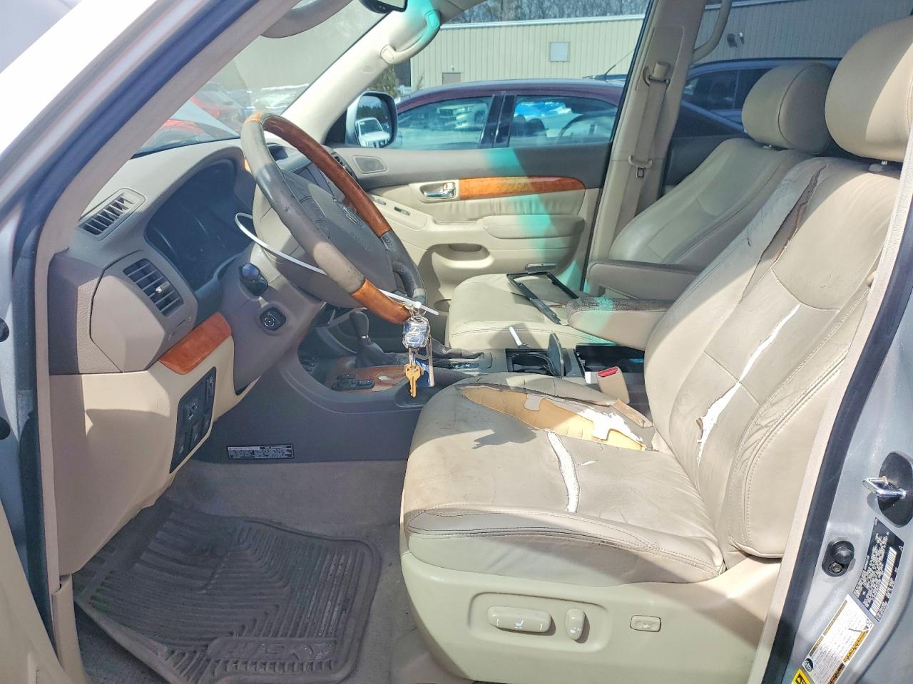 2006 Lexus Gx 470 Base Silver vin: JTJBT20X460110189