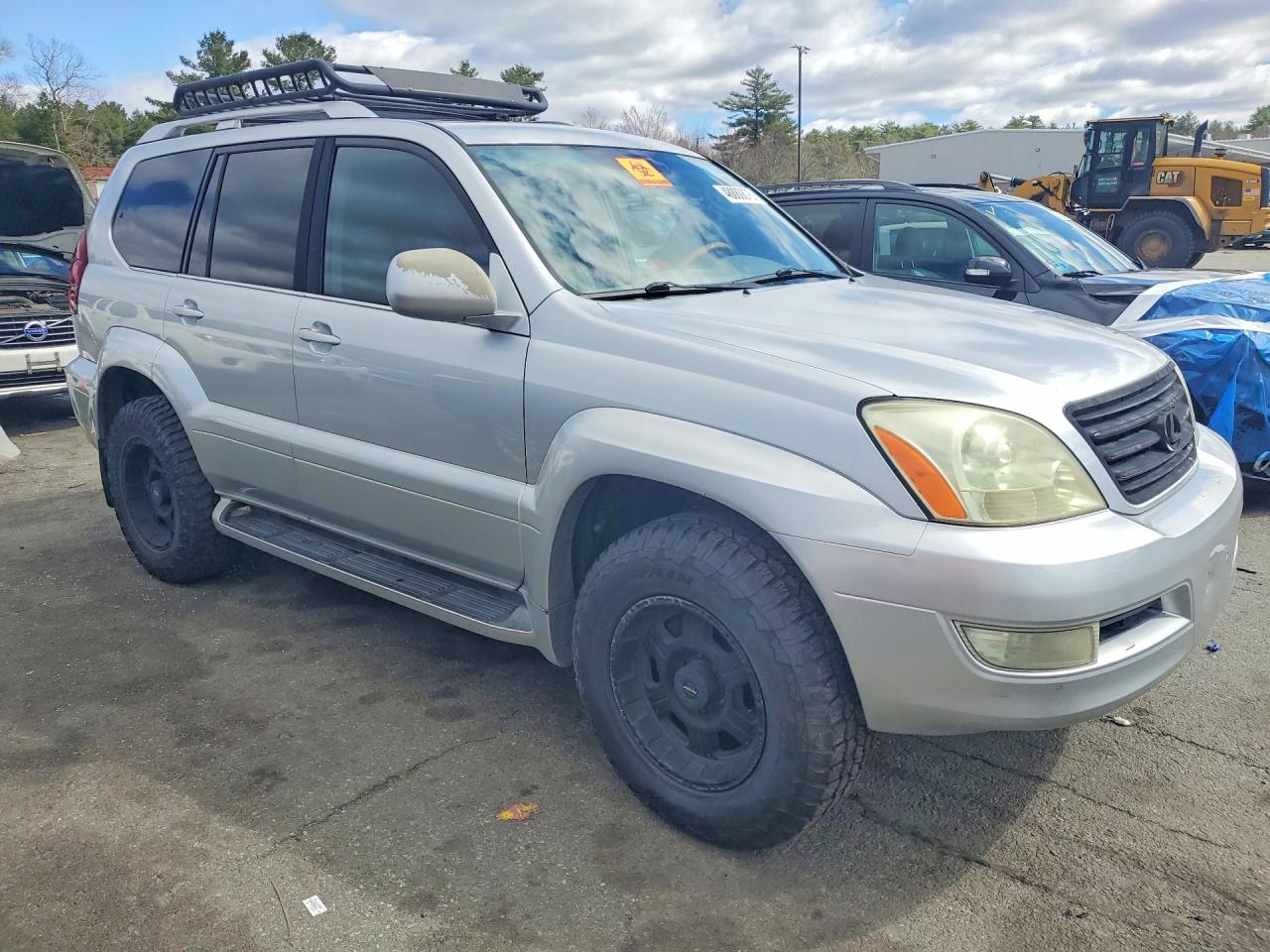 2006 Lexus Gx 470 Base Silver vin: JTJBT20X460110189