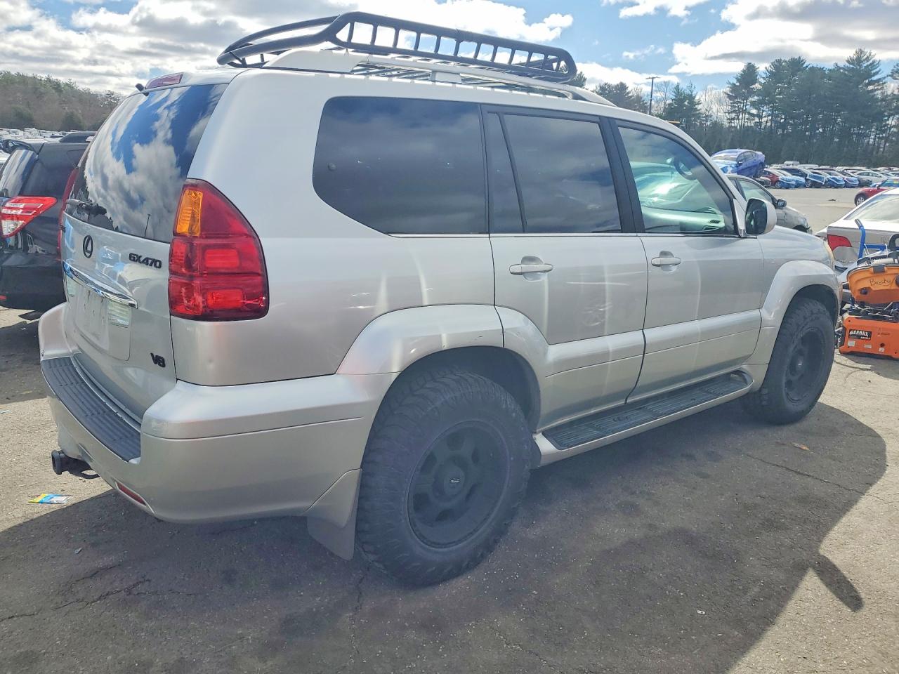 2006 Lexus Gx 470 Base Silver vin: JTJBT20X460110189