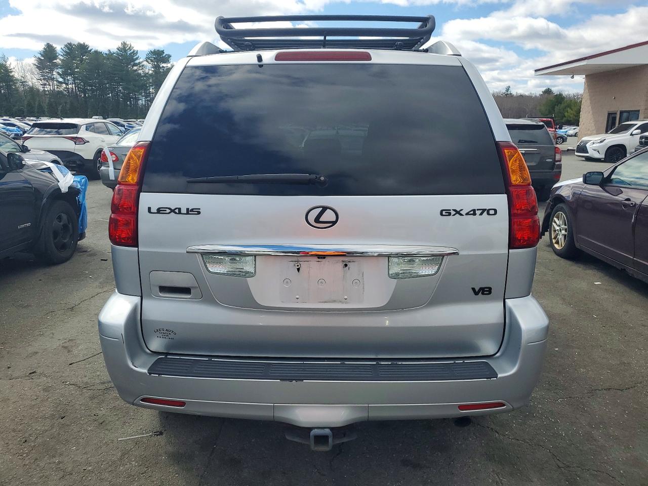 2006 Lexus Gx 470 Base Silver vin: JTJBT20X460110189