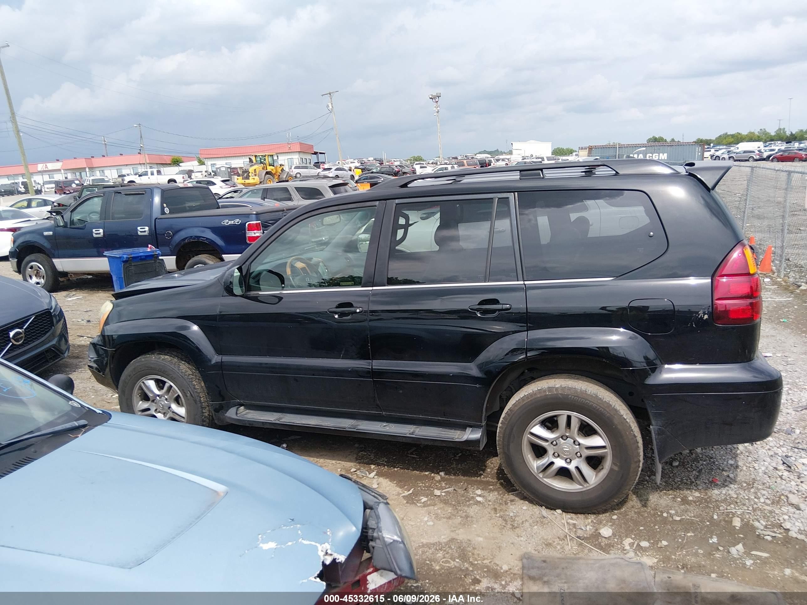 2006 Lexus Gx 470   Black vin: JTJBT20X460111164