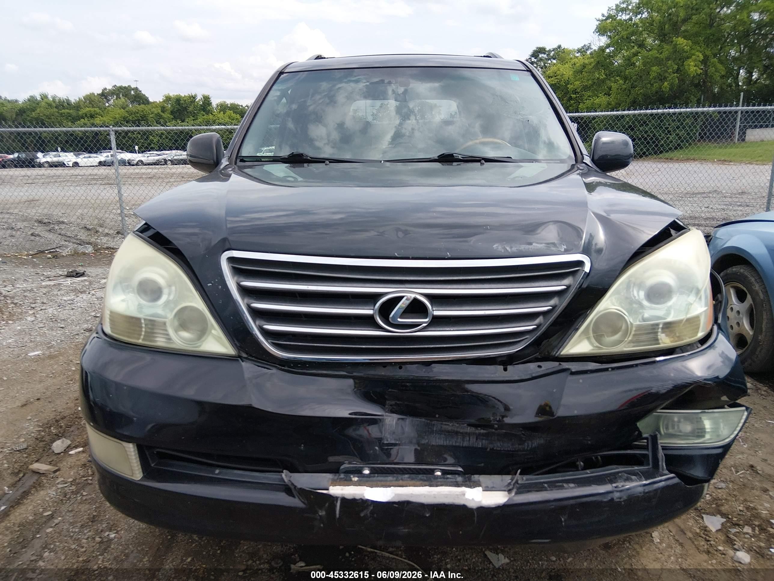 2006 Lexus Gx 470   Black vin: JTJBT20X460111164